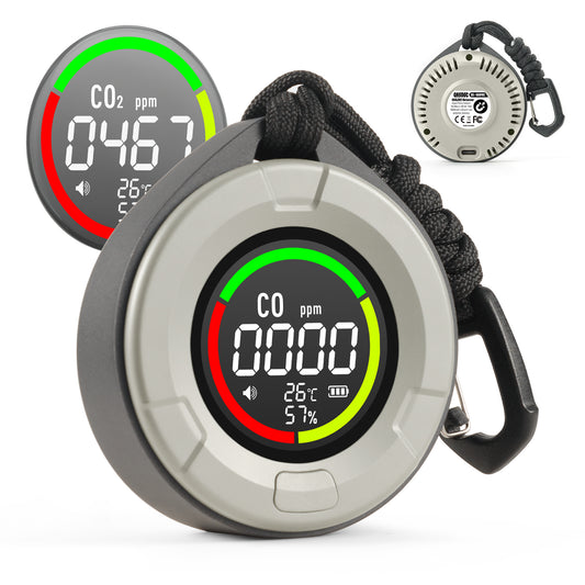 DS-100PRO Portable CO & CO2 Detector