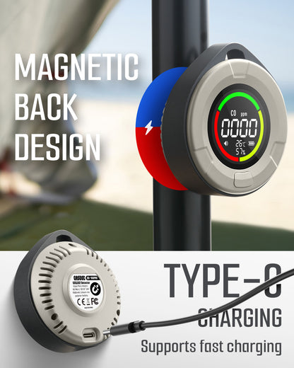 DS-100PRO Portable CO & CO2 Detector