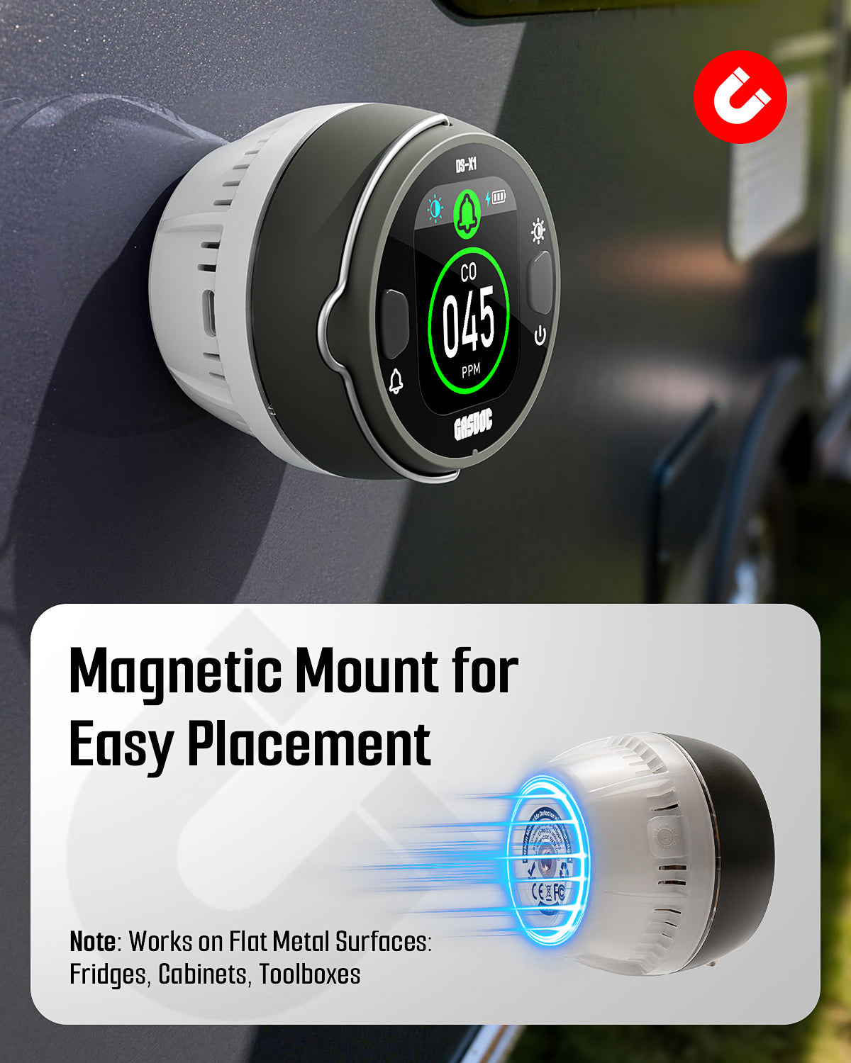 DS-X1 Portable Carbon Monoxide Detector